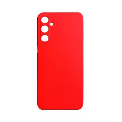 Funda de Silicona con Marco de Cámara para Samsung Galaxy A05s Rojo
